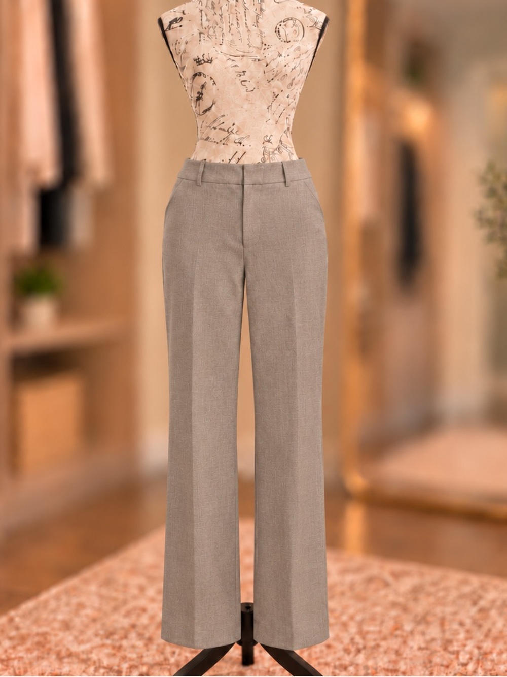 Worthington Modern Fit Taupe Dress Pants – Size 8 Petite
